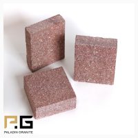 Red Porphyry Granite 10.10.03-05 Flamed Surface